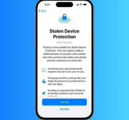 乌审苹果授权维修店分享被盗设备保护功能开启方法 