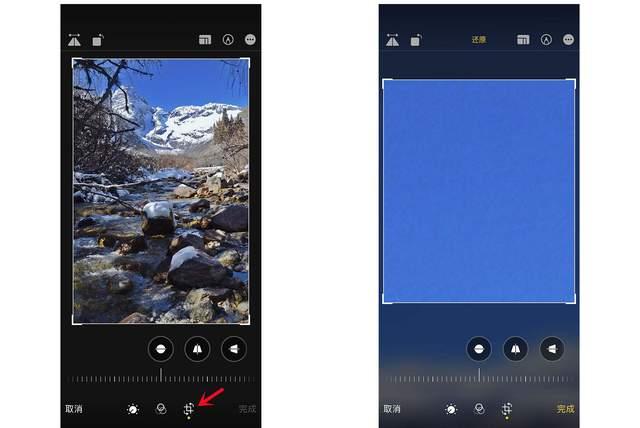 乌审苹果手机维修分享iPhone手机如何使用裁剪功能隐藏照片 